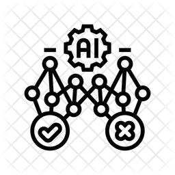 Décision ai  Icône