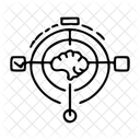 Ai Decision Algorithm Logic Icon