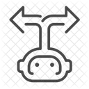 AI decision making  Icon