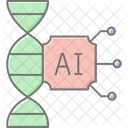 Ai Dna Lineal Color Icon Icon