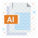Ai Document  Icon