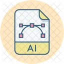 Ai Document  Icon