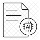 Ai Document  Icon