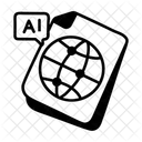 Ai Document  Icon
