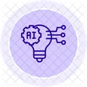 Ai driven innovation  Icon