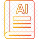 Ai Book Educacao Estudo Ícone