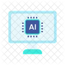 Artificial Intelligence Augmented Reality Ai Icon