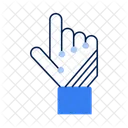 Ai Enhanced Hand Symbol  Icon