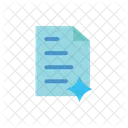 Generated Text Technology Icon
