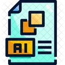 Ai File Artificial Intelligence Format Icon