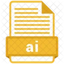 Ai File Formats Icon