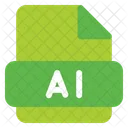 Ai Document File Format Icon