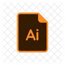 Ai Illustrator Adobe Icon