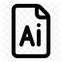 Ai file  Icon