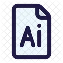 Ai file  Icon