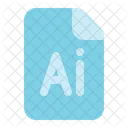 Ai file  Icon