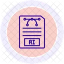 Ai file  Icon