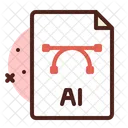 Ai File  Icon