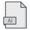 Ai File  Icon
