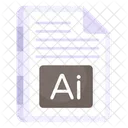 Ai File  Icon