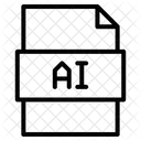 Ai file  Icon