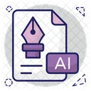 Ai File  Icon
