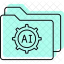 Ai Folder Color Shadow Thinline Icon Icon