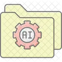 Ai Folder Data Icon