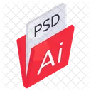 Ai Folder Document Doc Icon