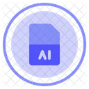Ai Format  Icon