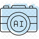 KI-Fotografie  Symbol