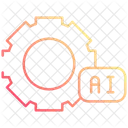 Ai Gear Technology Artificial Intelligence Icon