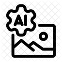 Ai generate image-  Icon