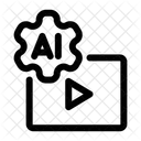 Ai generate video  Icon