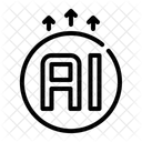 Ai Growth  Icon