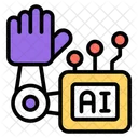 Ai Hand Ai Limb Artificial Intelligence Icon