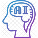 Ai Head Artificial Intelligence Icon