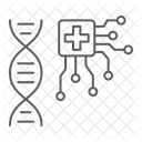 Alimentacao Saude DNA Ícone