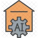 Ai Artificial Intelligence Domotics Icon