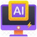 Ai Artificial Intelligence Technology Icon