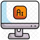 Ai Artificial Intelligence Technology Icon