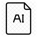 Ai Document Files And Folders Icon