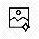 Generated Image Technology Icon