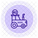 Ai in agriculture  Icon