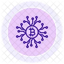 Ai In Cryptocurrency Color Circle Icon Icon