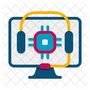 Ai In Customer Service Artificial Intelligence Ai Icon