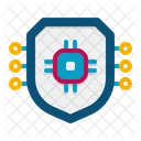 Ai In Cybersecurity Artificial Intelligence Ai Icon