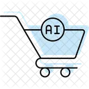 Ai In Ecommerce Color Shadow Thinline Icon Icon