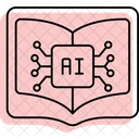 Ai In Education Color Shadow Thinline Icon Icon