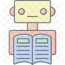 Ai In Education Lineal Color Icon Icon